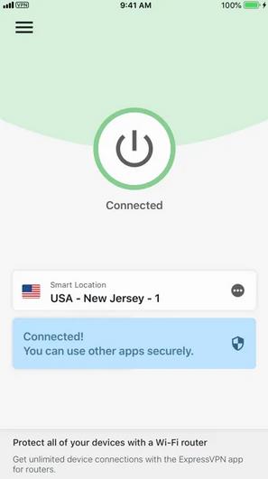 ExpressVPN iOS Connection