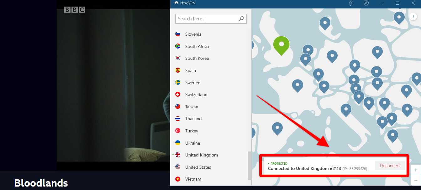 NordVPN BBC iPlayer