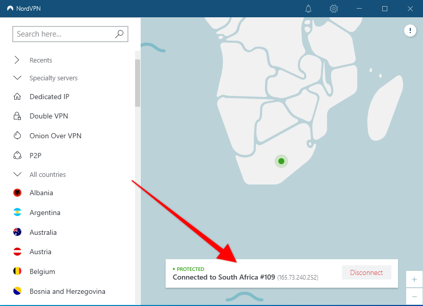 NordVPN Install Test