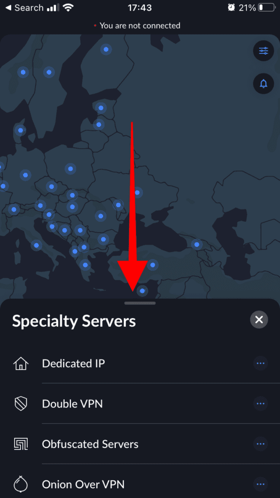 NordVPN Specialty Server