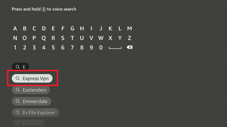 vpncheck-spectrum-searching-expressvpn-on-amazon-firestick