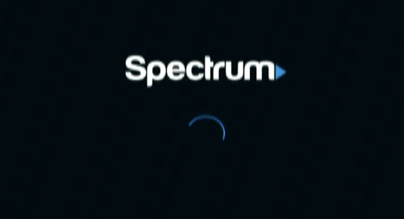 Spectrum TV start up menu