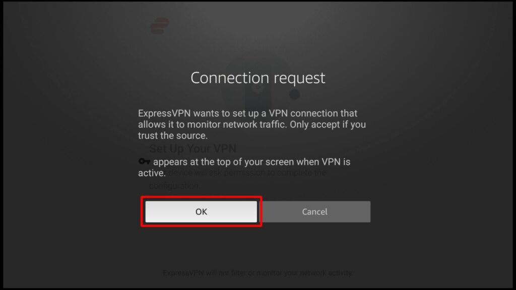 Amazon Firestick VPN warning