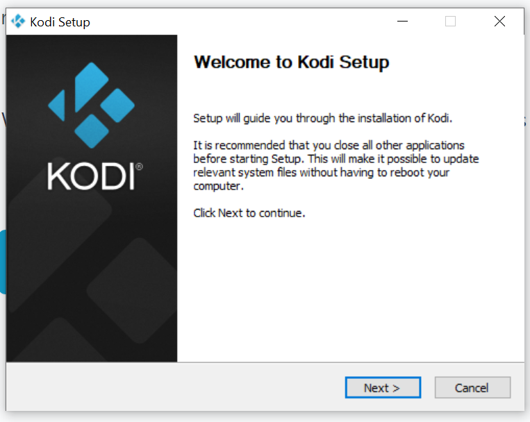 Kodi Setup Wizard