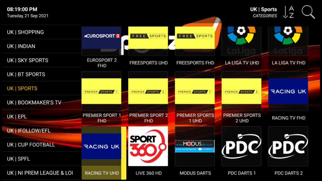 Sportz TV Live TV Channels