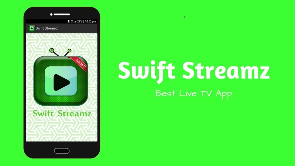 Swift Streamz mobile live tv app