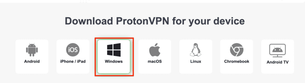 The official ProtonVPN Linux app, a Chromebook app, and an Android TV app