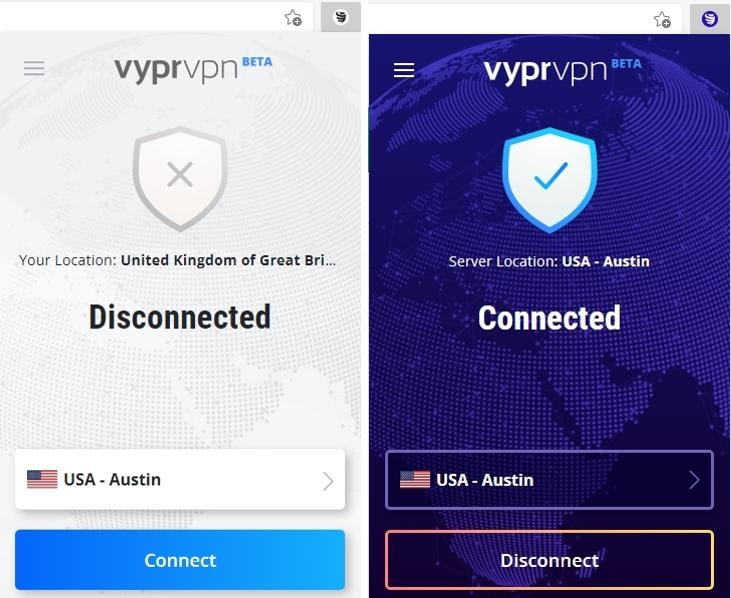 VyprVPN Chrome extension