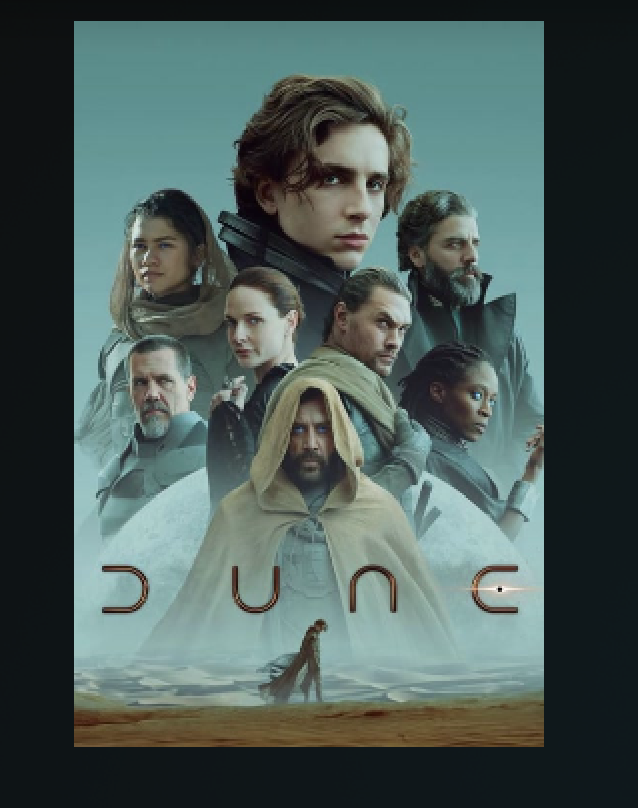 Screenshot of Dune movie poster