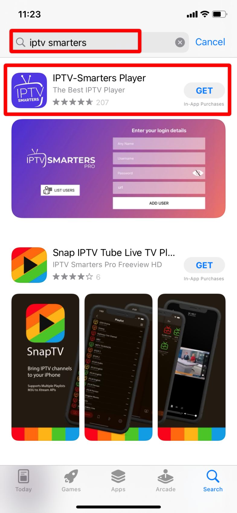 IPTV Smarters Player on the App Store