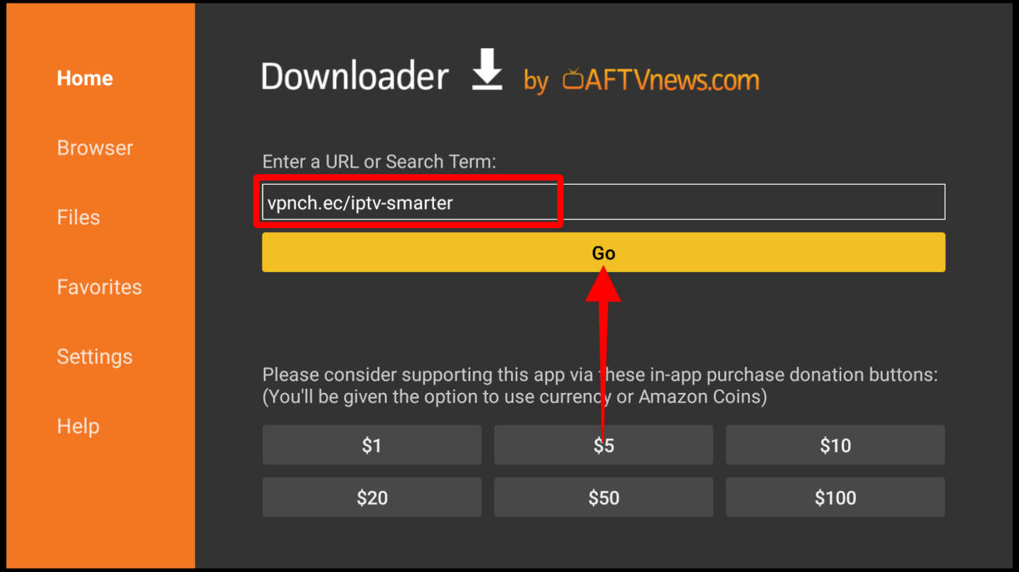 Iptv smarters apk