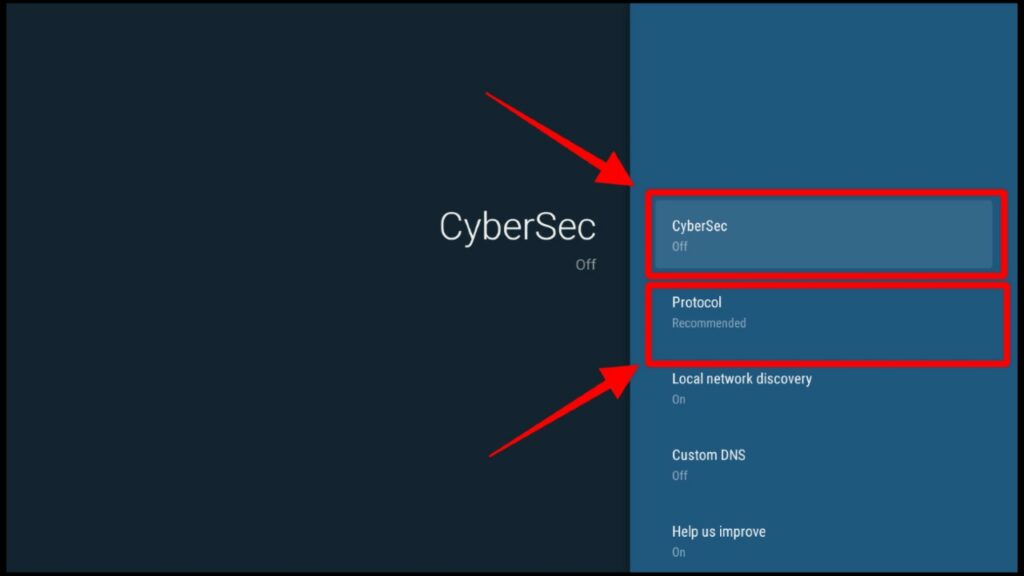 NordVPN Customization options