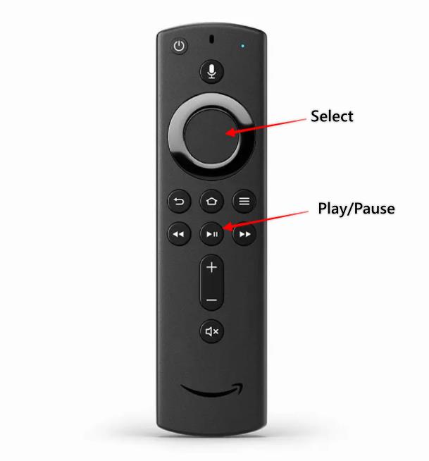 Select Play Pause Button