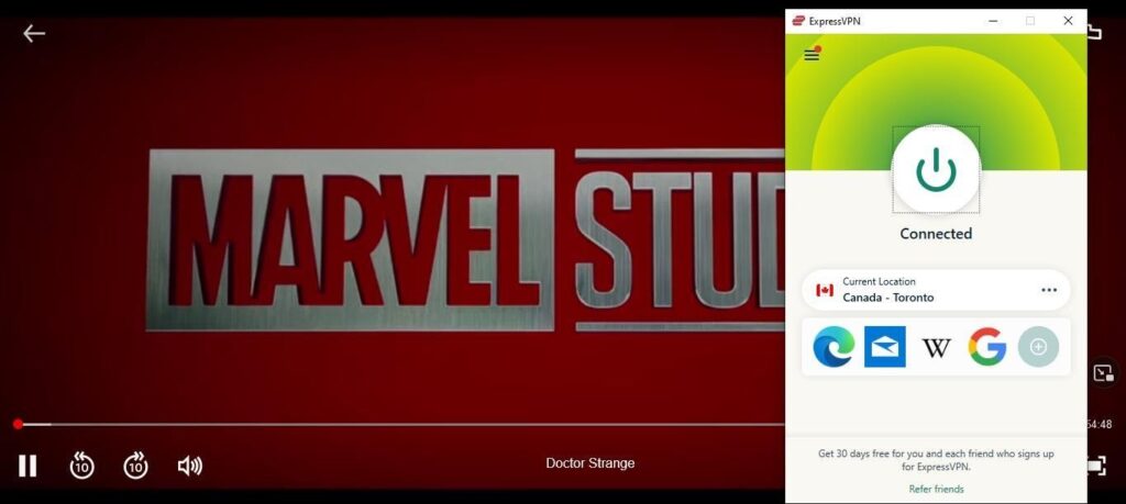 Streaming Doctor Strange on Netflix Using ExpressVPN