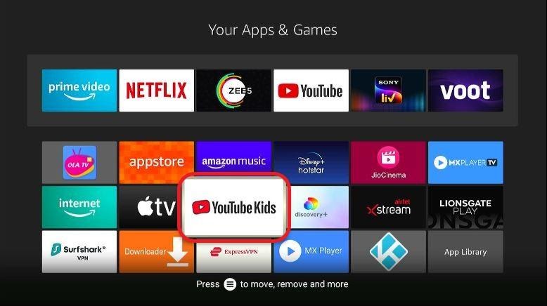 Your Apps & Games screen