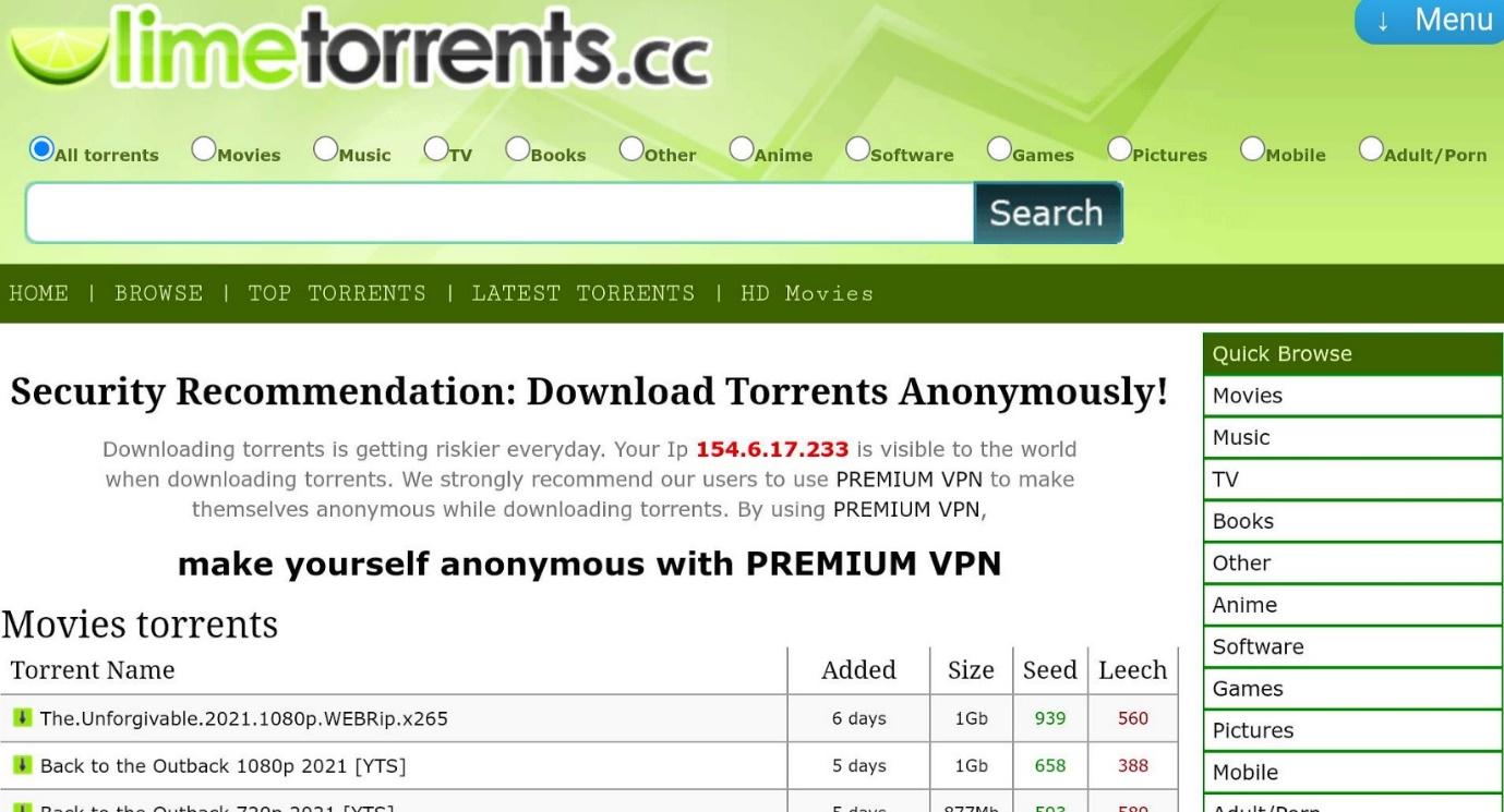 LimeTorrents