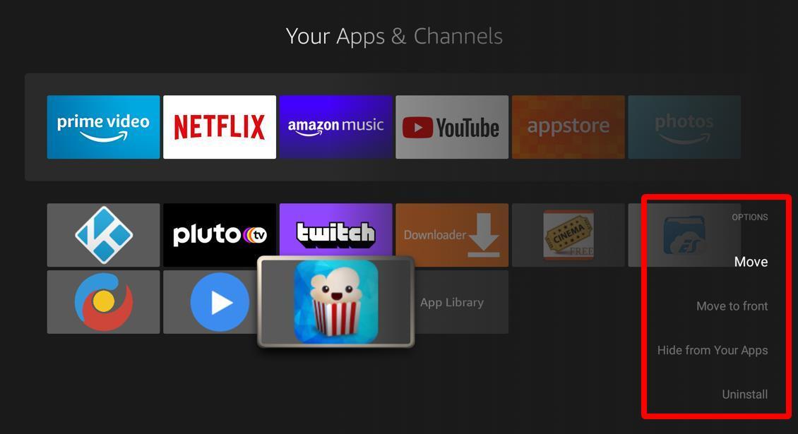 Move Popcorn Time App