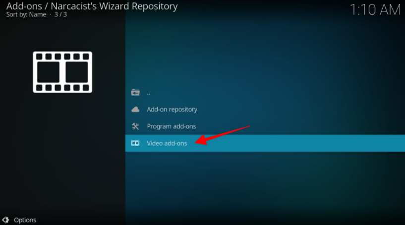 Narcacist Wizard Repository Video add-ons