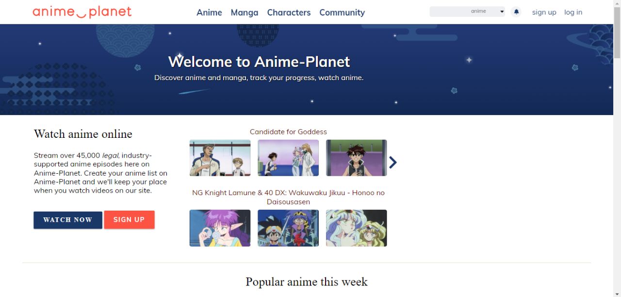 Anime Planet