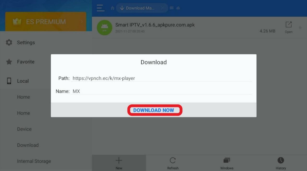 Download MX pLayer ES File Explorer