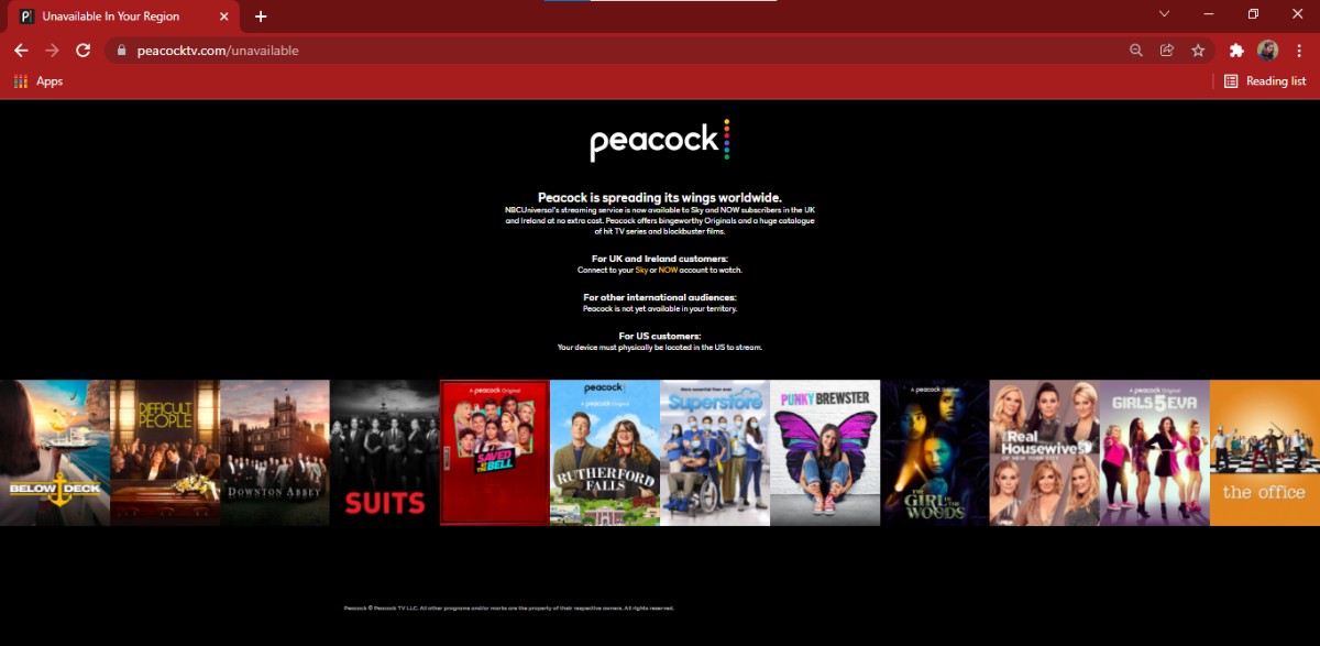 Peacock TV