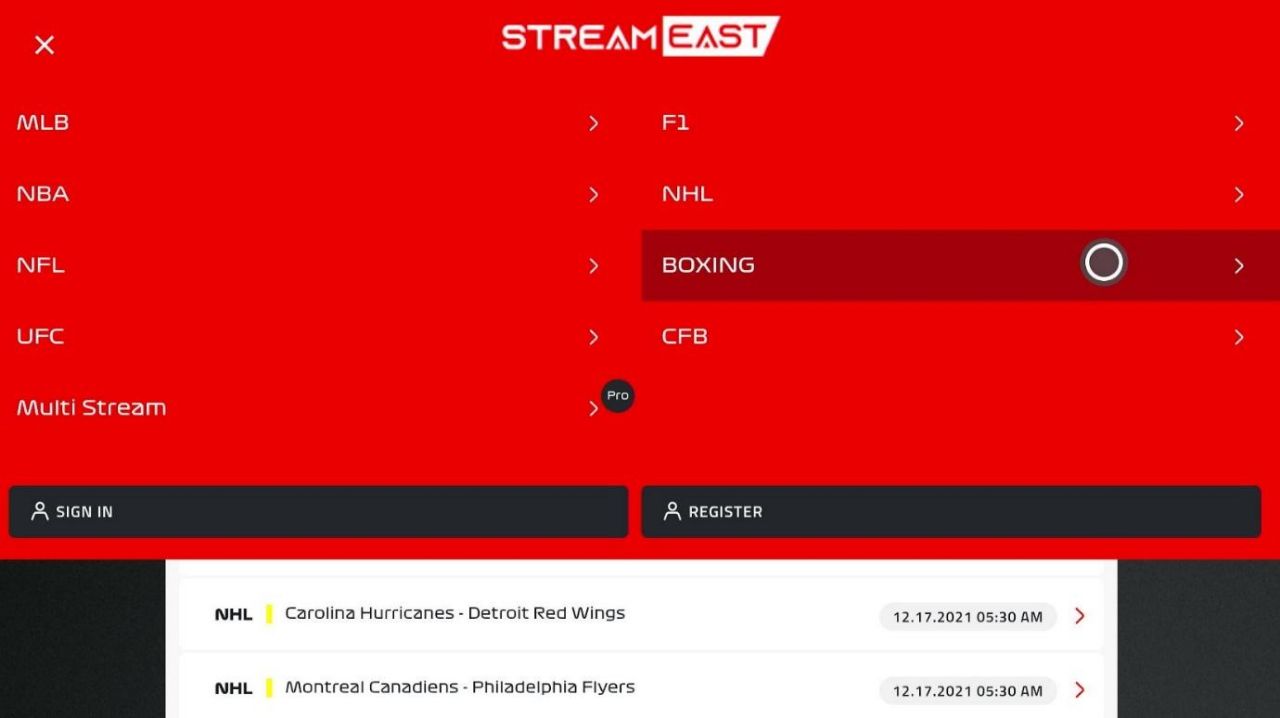 streameast f1