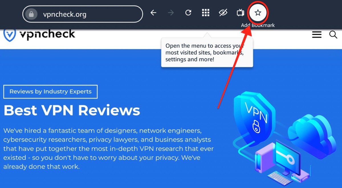 Firestick bookmarks click the star-like button on the home page