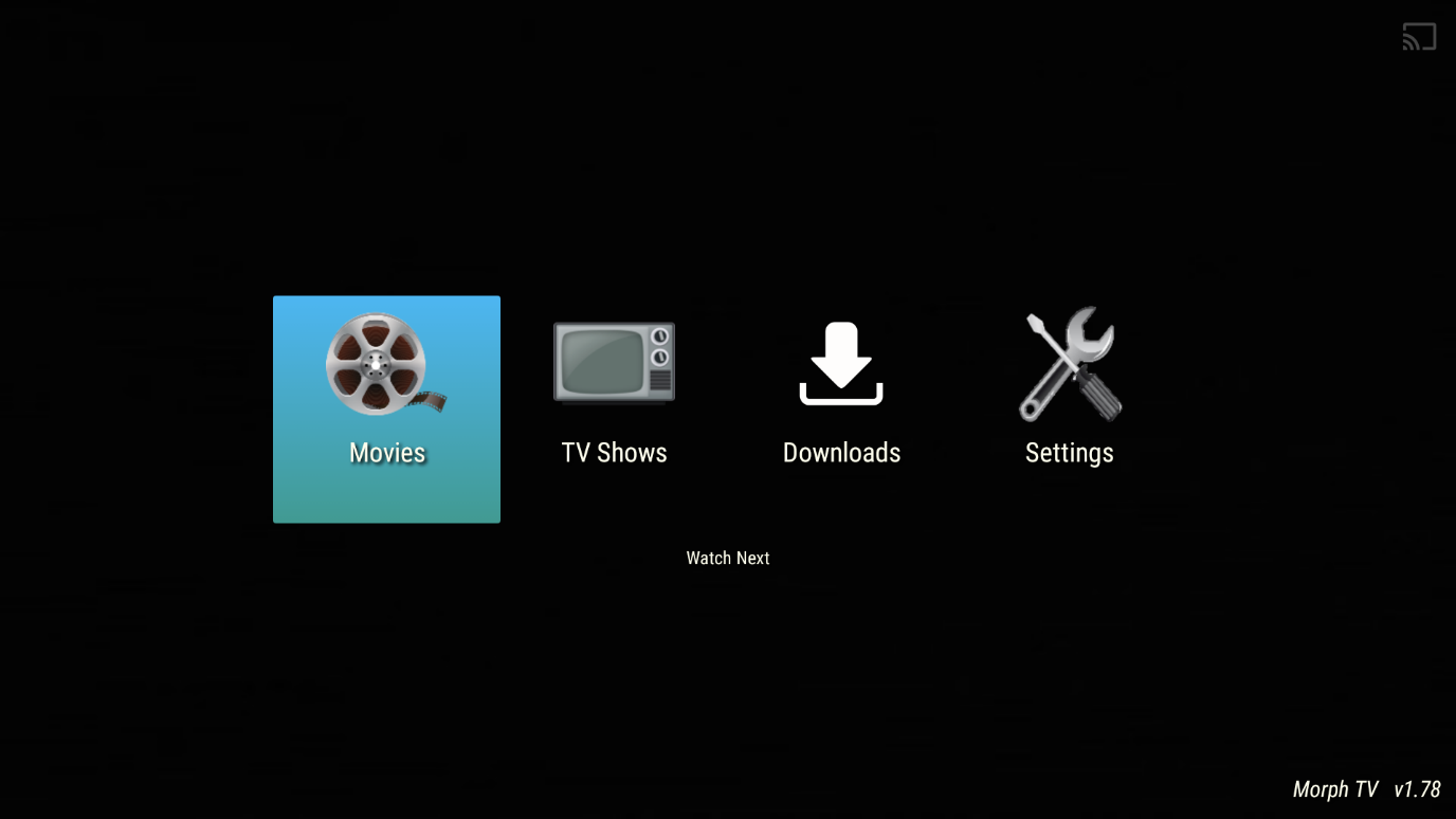 Morph TV on Firestick on launch