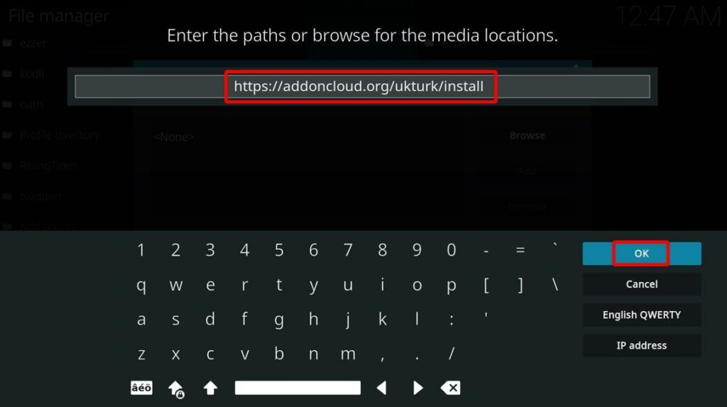 type addoncloud turk url