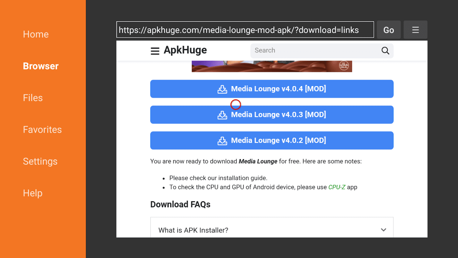 How to Install Media Lounge APK on Firestick in 4 Easy Steps