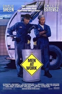 Men At Work 1990 movie poster