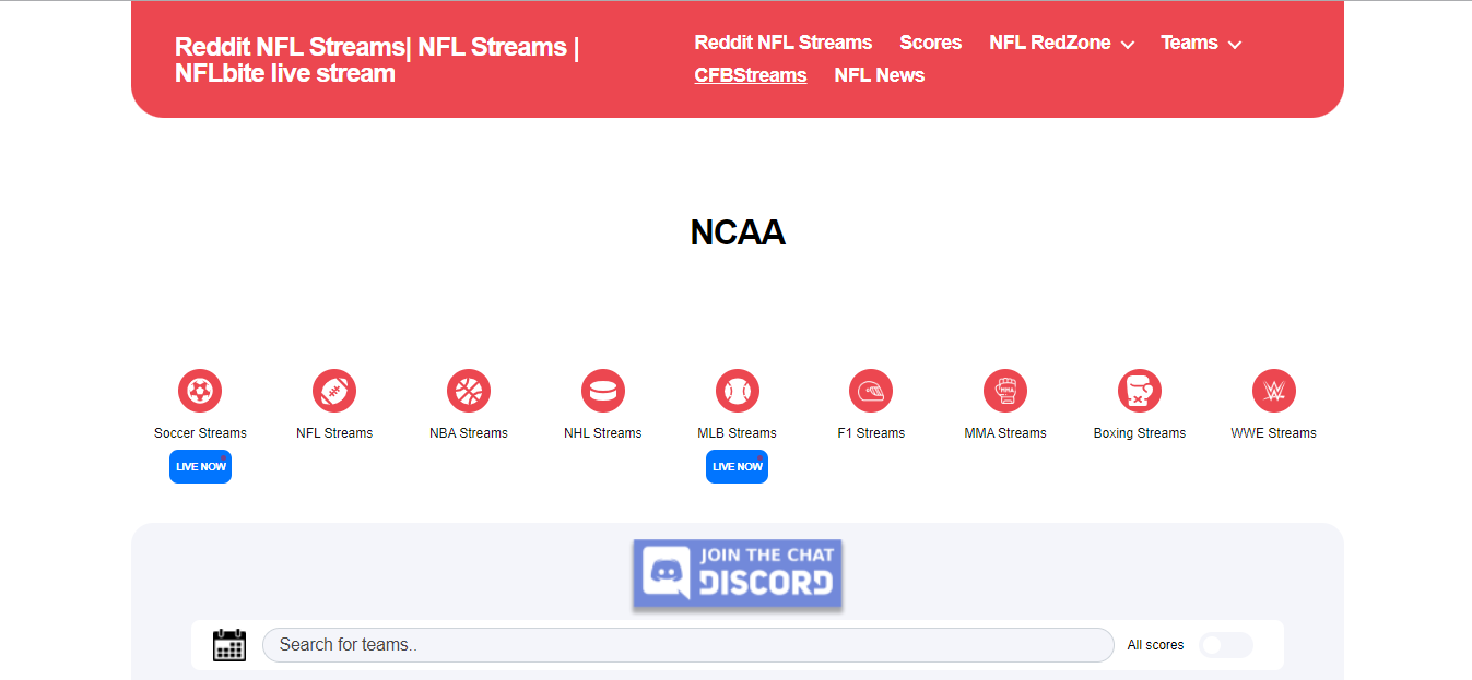 ncaaf streams reddit