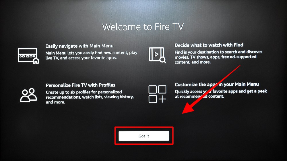 Welcome to Fire TV page